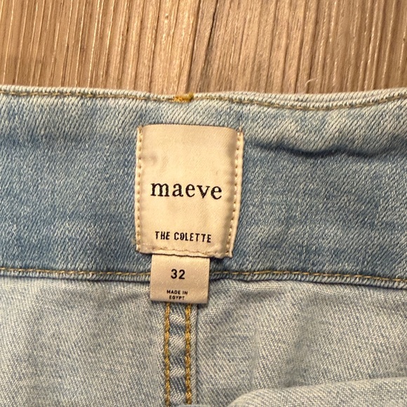 Anthropologie Maeve Colette Light Blue Wide Leg Women's Jeans - Picture 2 of 5